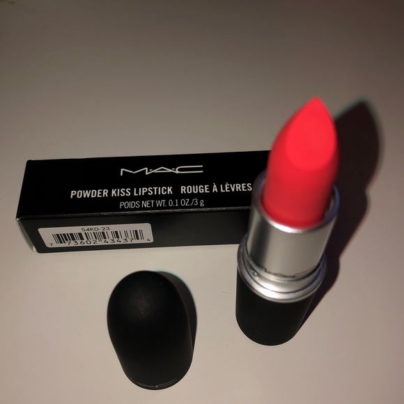 M•A•C MANDARIN O POWDER KISS LIPSTICK IN - Picture 2 of 5